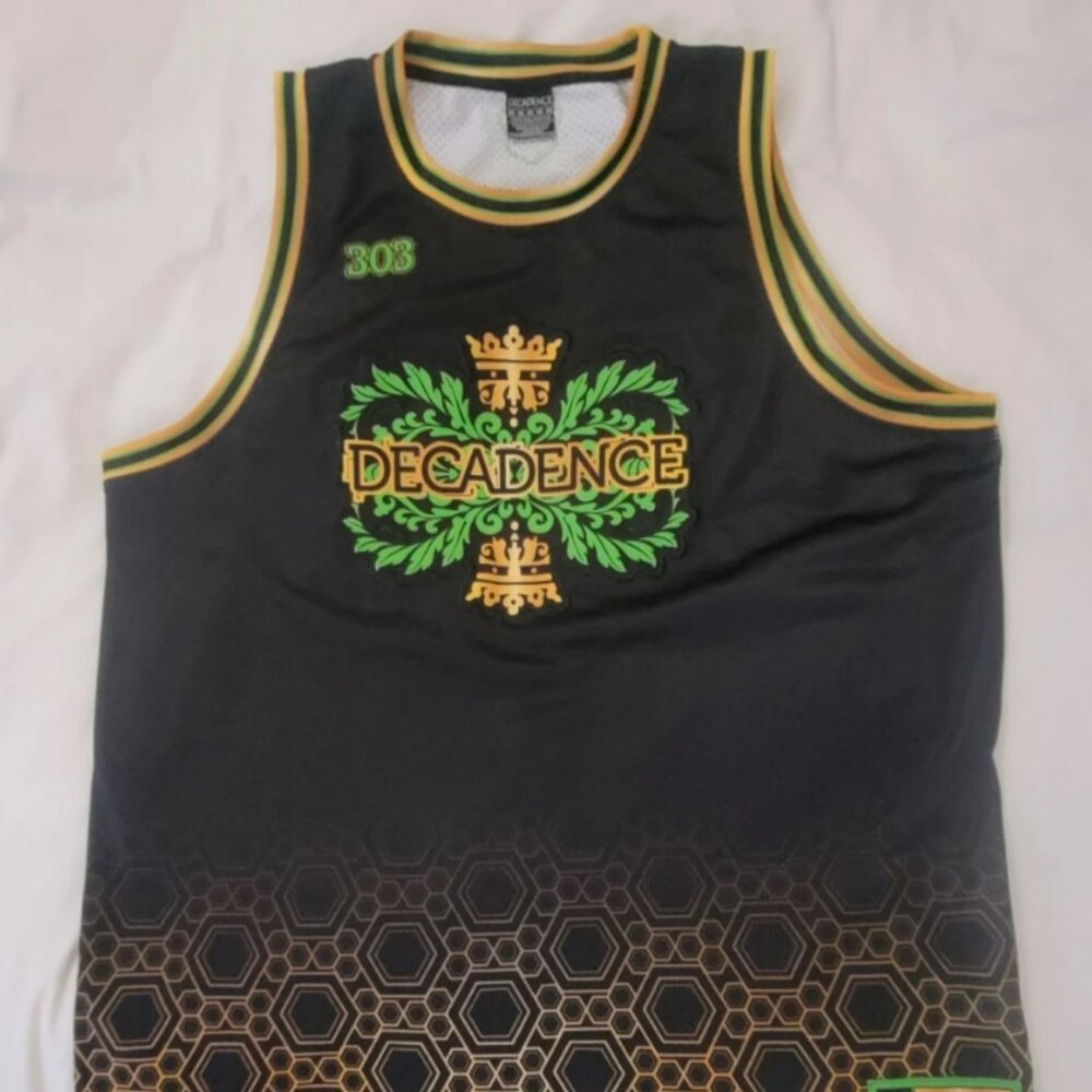 Decadence 2025 Denver EDM Merch Jersey 4XL 303 Colorado Dance NWOT